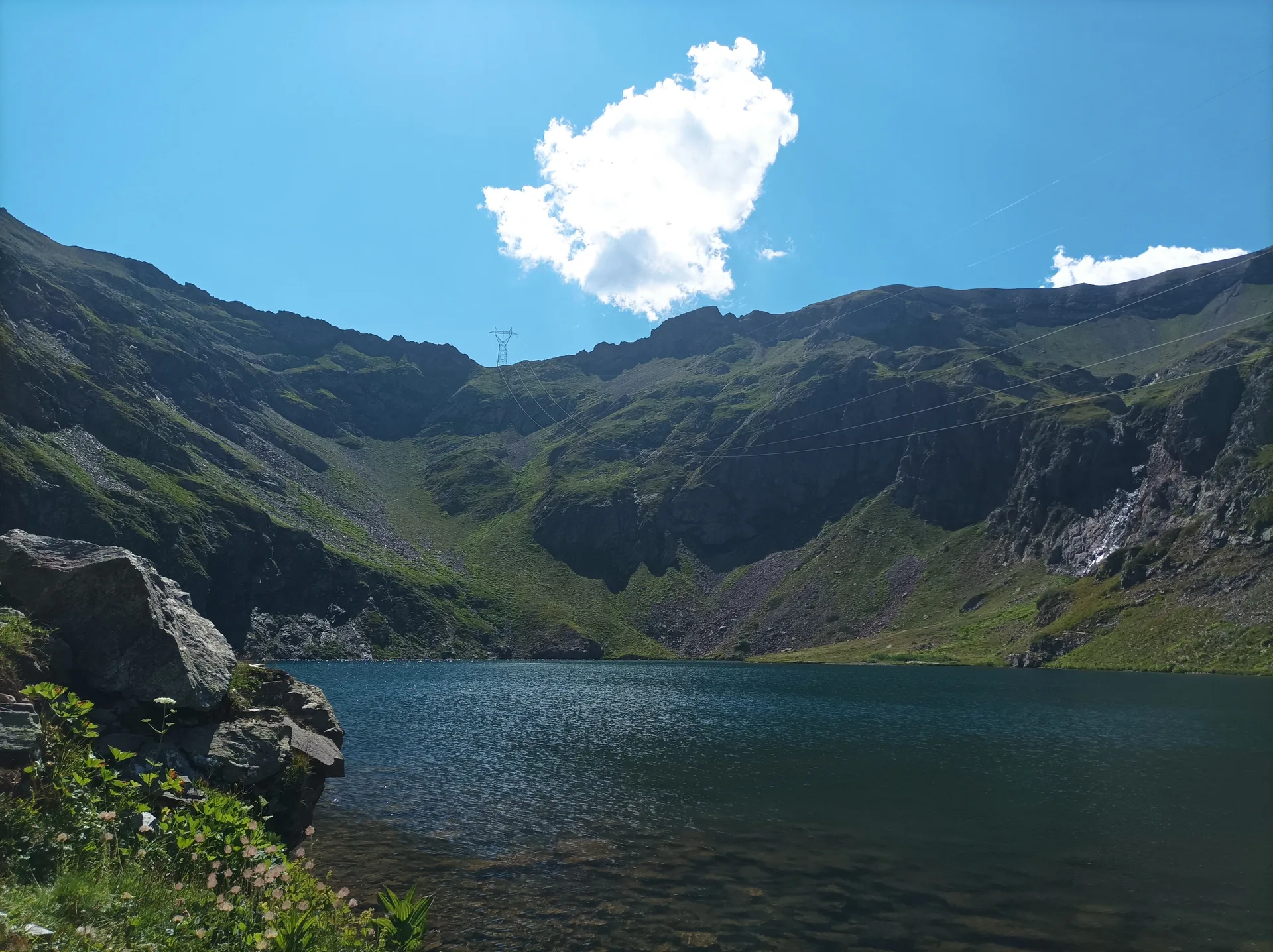 Lac du Vallon à Chantepérier — À 3,1 km du lac