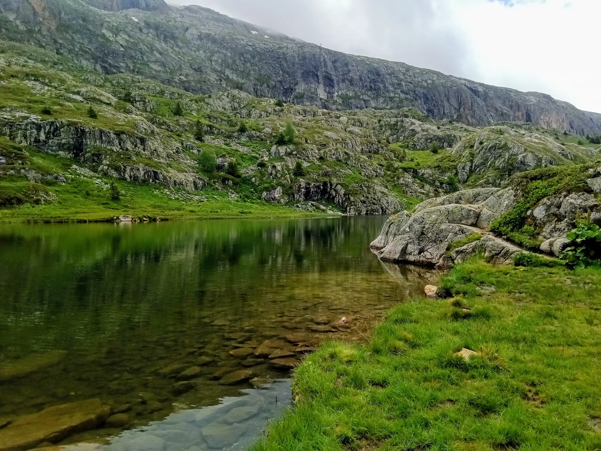 Lac du Verney à Allemond — À 3,6 km du lac