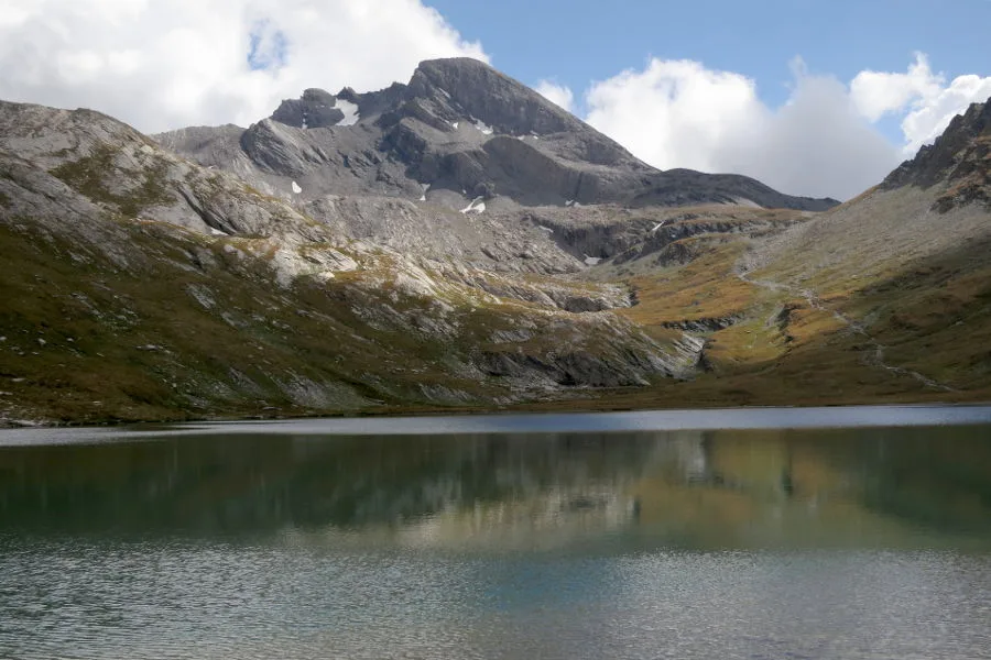 Lac Égorgeou à Abriès-Ristolas — À 1,8 km du lac