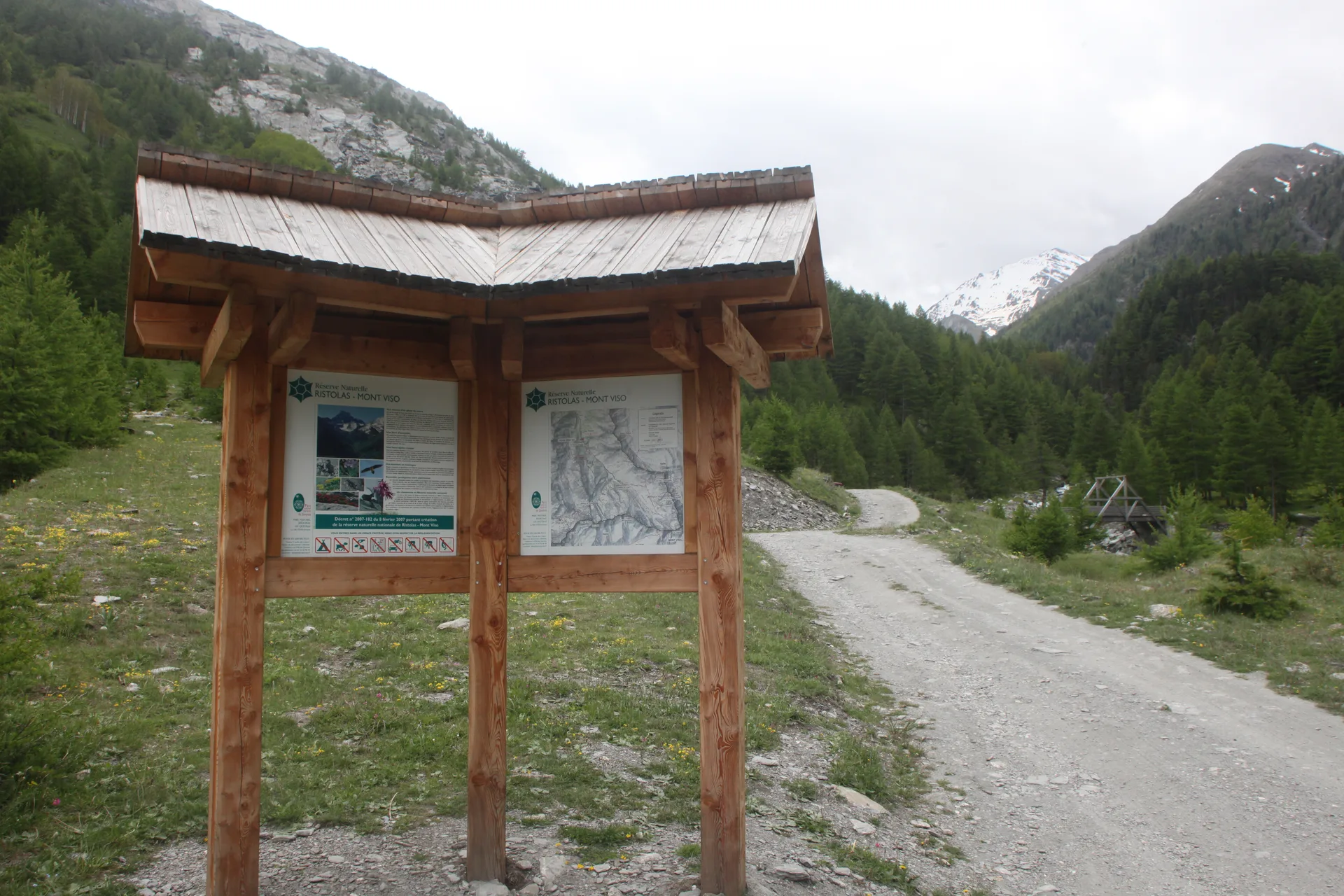 Lac Égorgeou à Abriès-Ristolas — À 2,0 km du lac