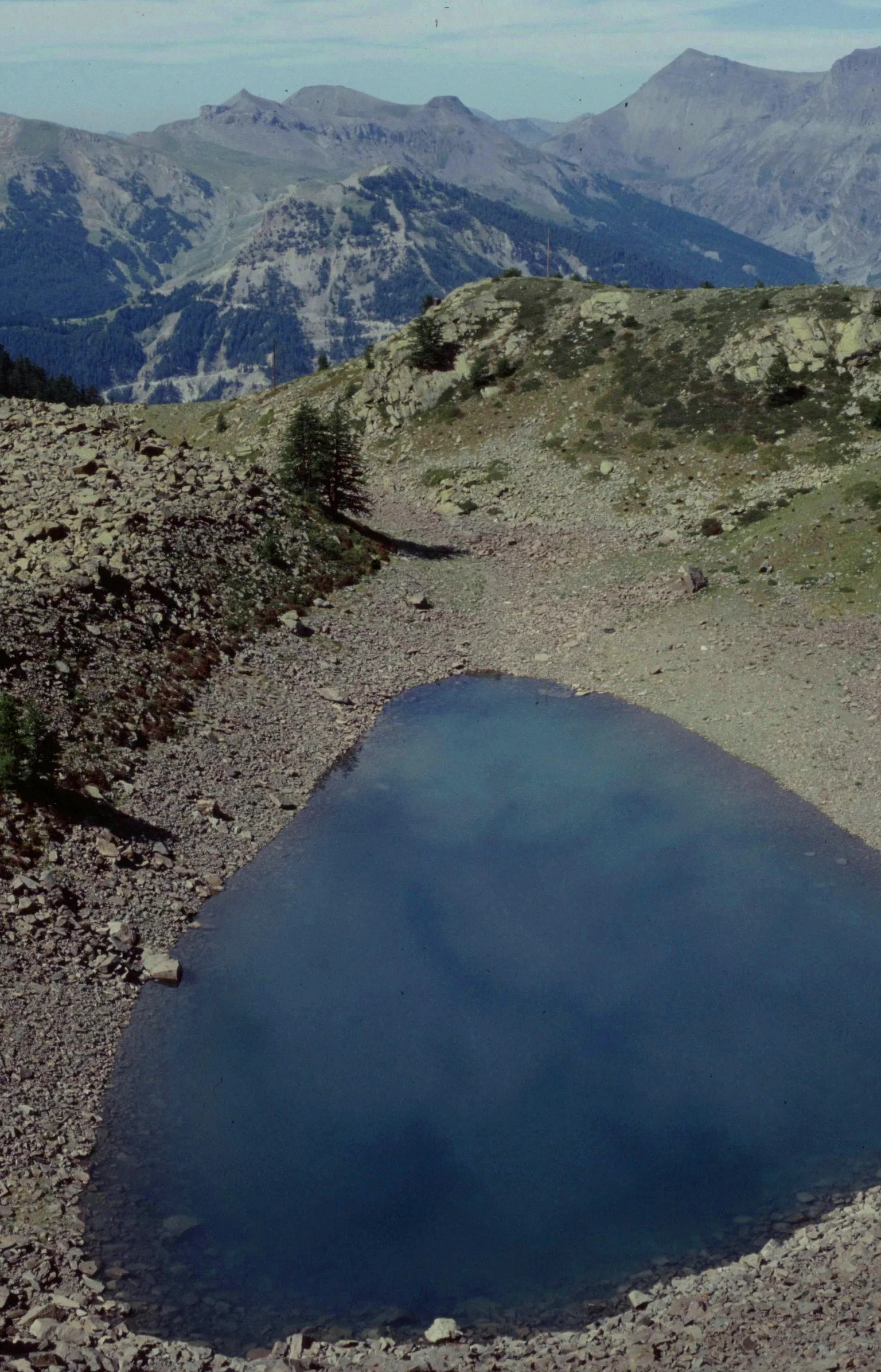 Lac Fer à Saint-Étienne-de-Tinée — À 636 m du lac