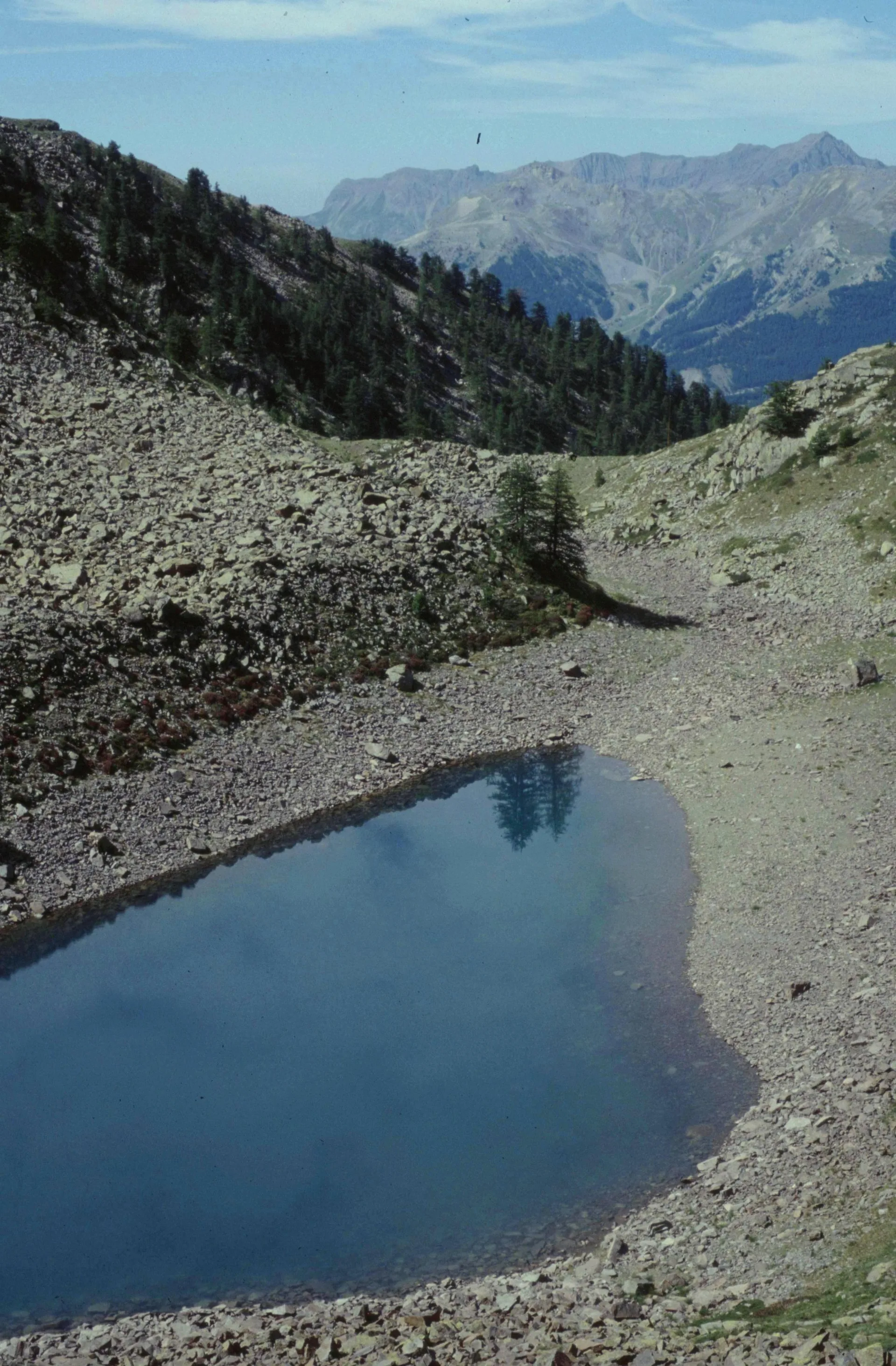 Lac Fer à Saint-Étienne-de-Tinée — À 583 m du lac