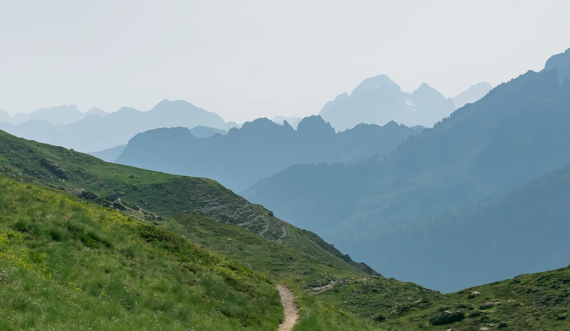 Lac Gentau à Laruns — Sur le lac
