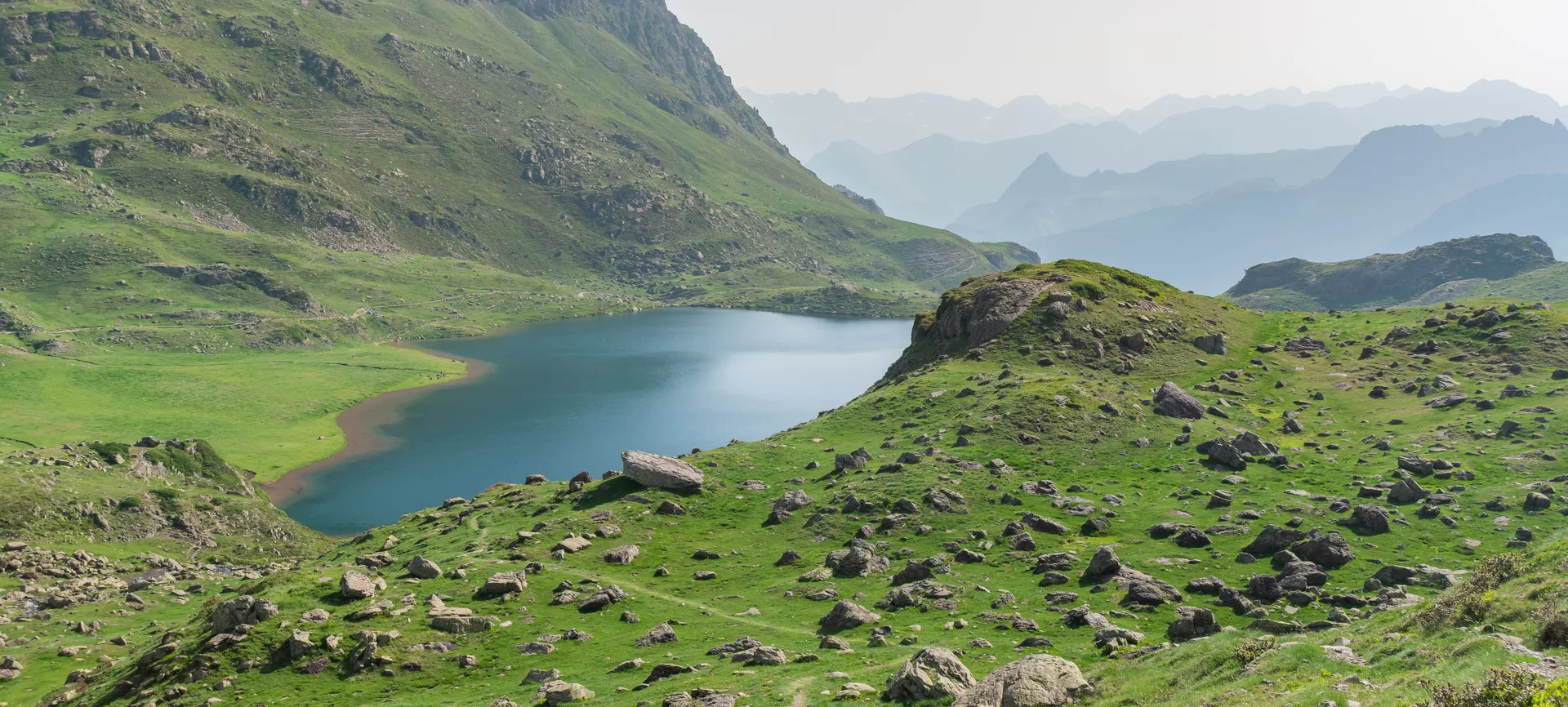 Lac Gentau à Laruns — À 318 m du lac