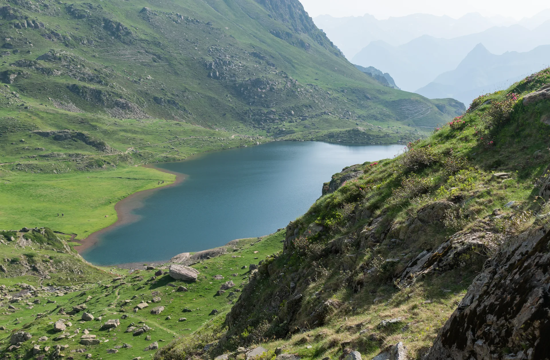 Lac Gentau à Laruns — À 320 m du lac