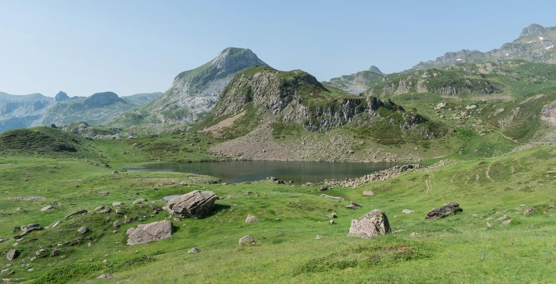 Lac Gentau à Laruns — À 400 m du lac