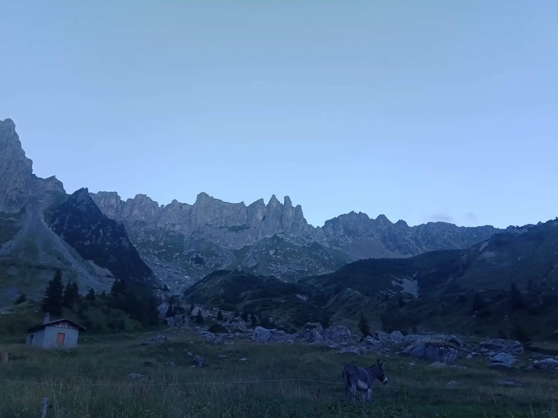 Lac Jovet à Les Contamines-Montjoie — À 1,5 km du lac