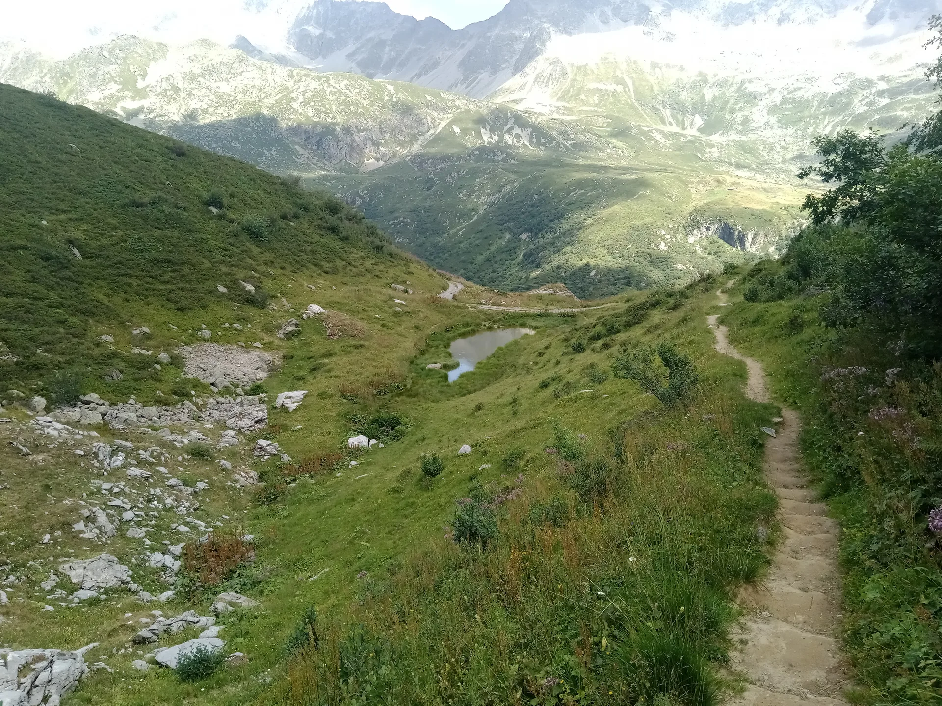 Lac Jovet à Les Contamines-Montjoie — À 2,3 km du lac