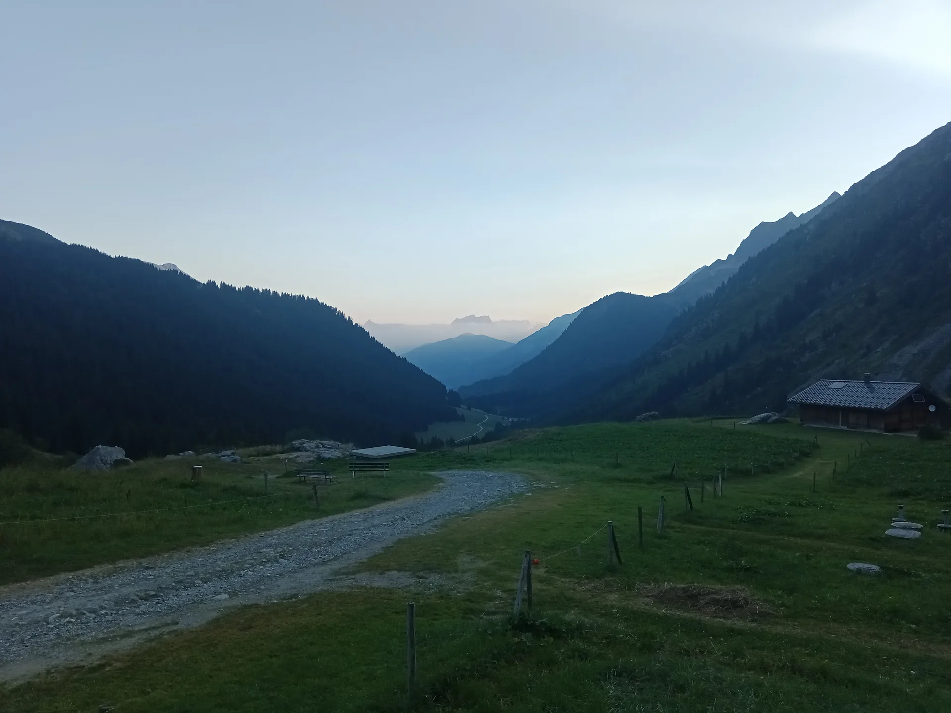 Lac Jovet à Les Contamines-Montjoie — À 1,5 km du lac