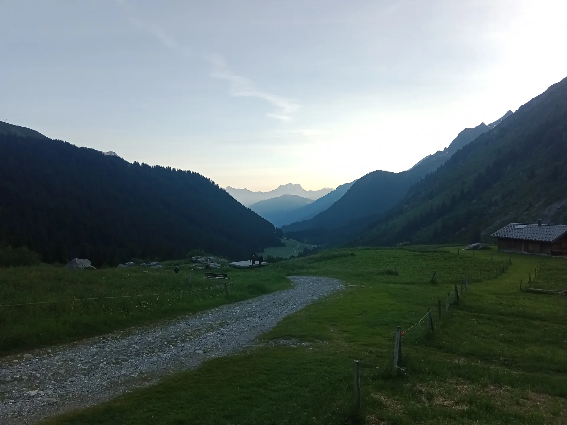 Lac Jovet à Les Contamines-Montjoie — À 1,5 km du lac