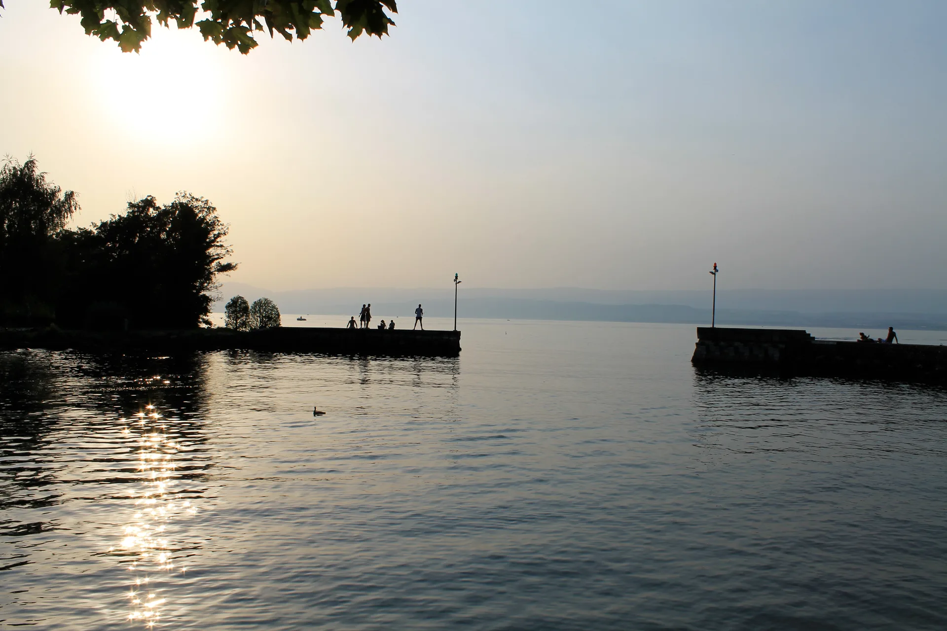 Lac Leman à Publier — À 654 m du lac