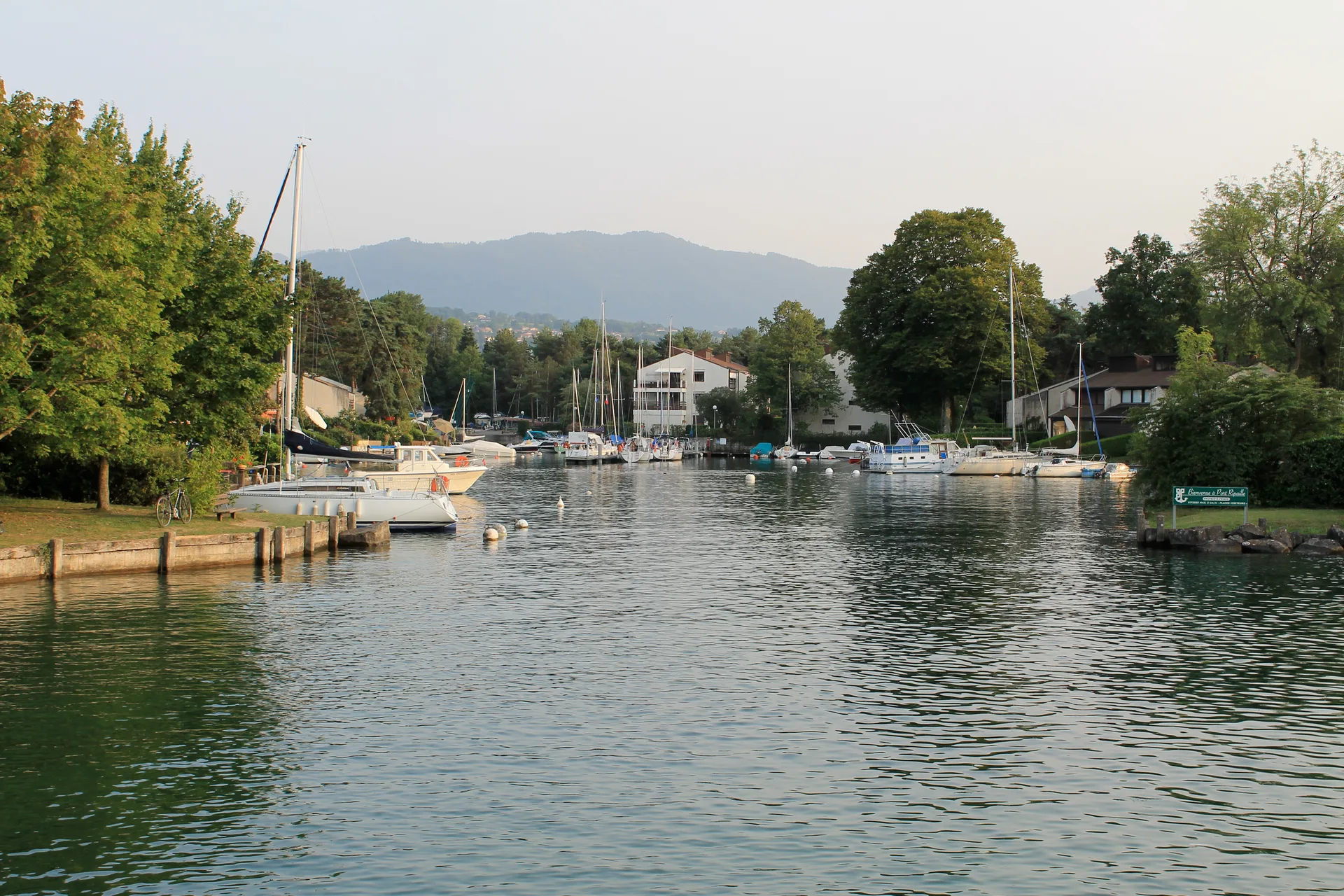 Lac Leman à Publier — À 676 m du lac