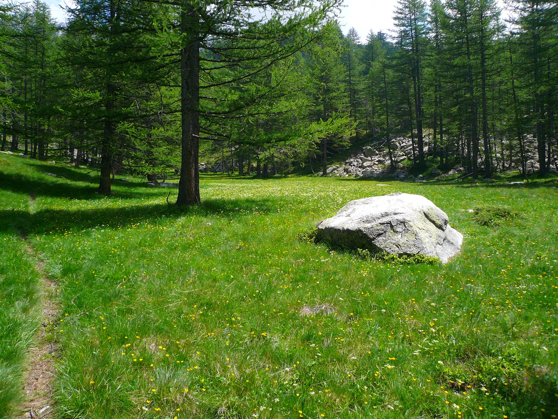 Lac Nègre à Valdeblore — À 2,8 km du lac