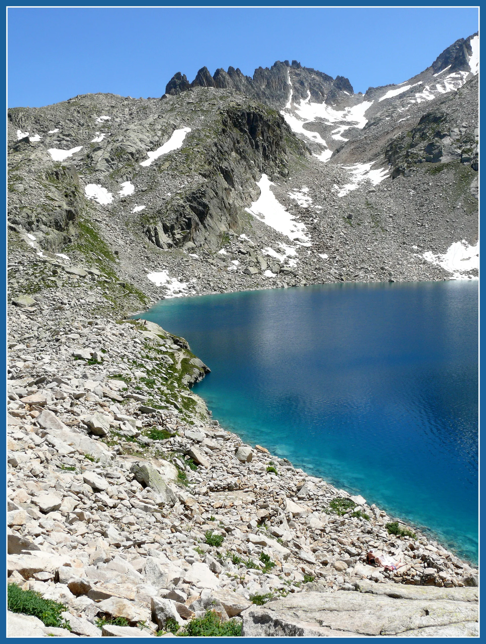 Lac Nègre à Valdeblore — À 3,0 km du lac