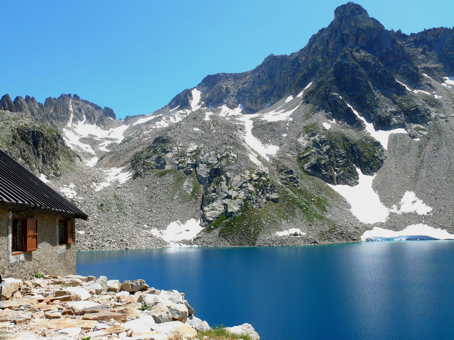 Lac Nègre à Valdeblore — À 3,1 km du lac