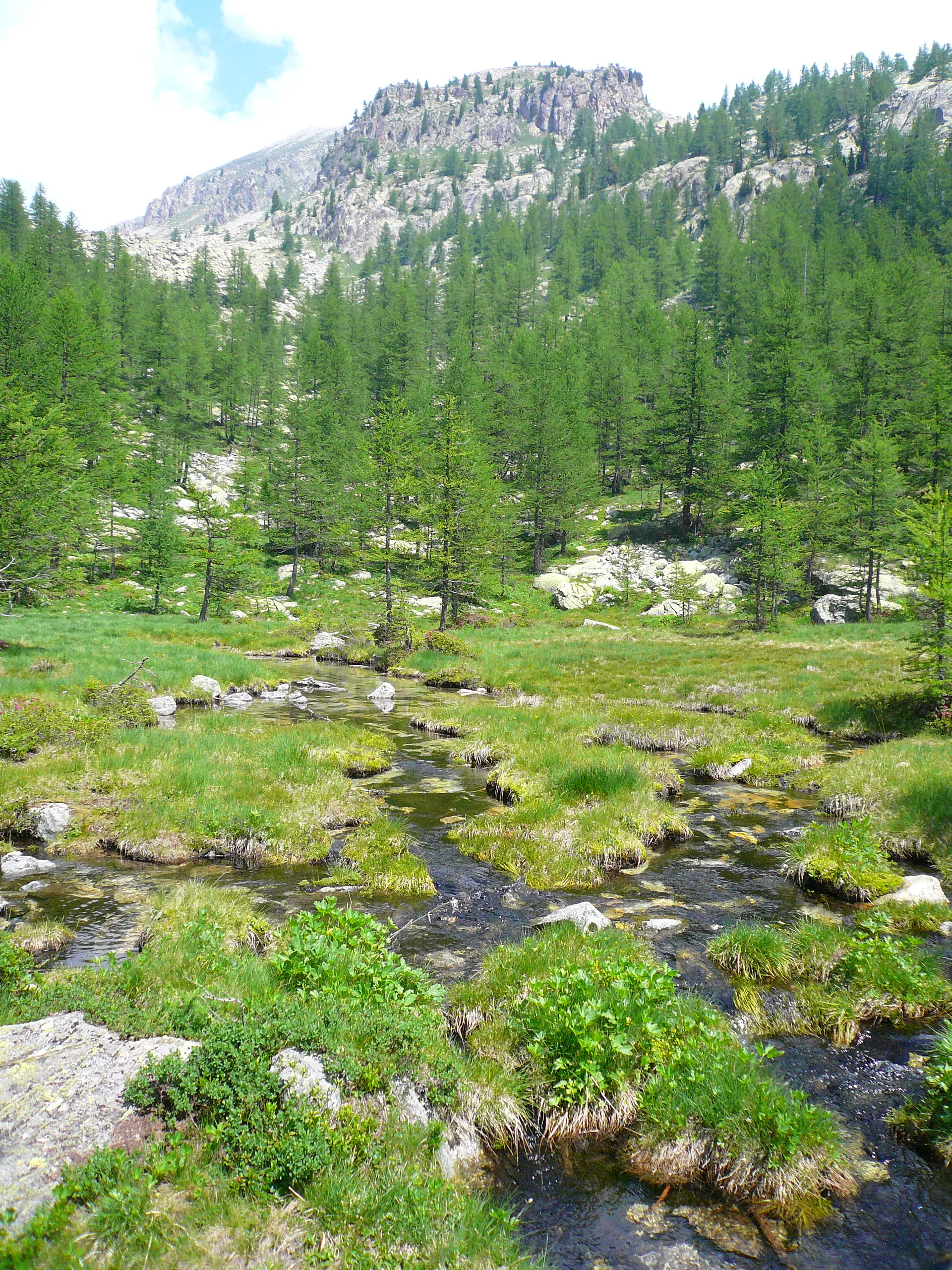 Lac Nègre à Valdeblore — À 3,4 km du lac