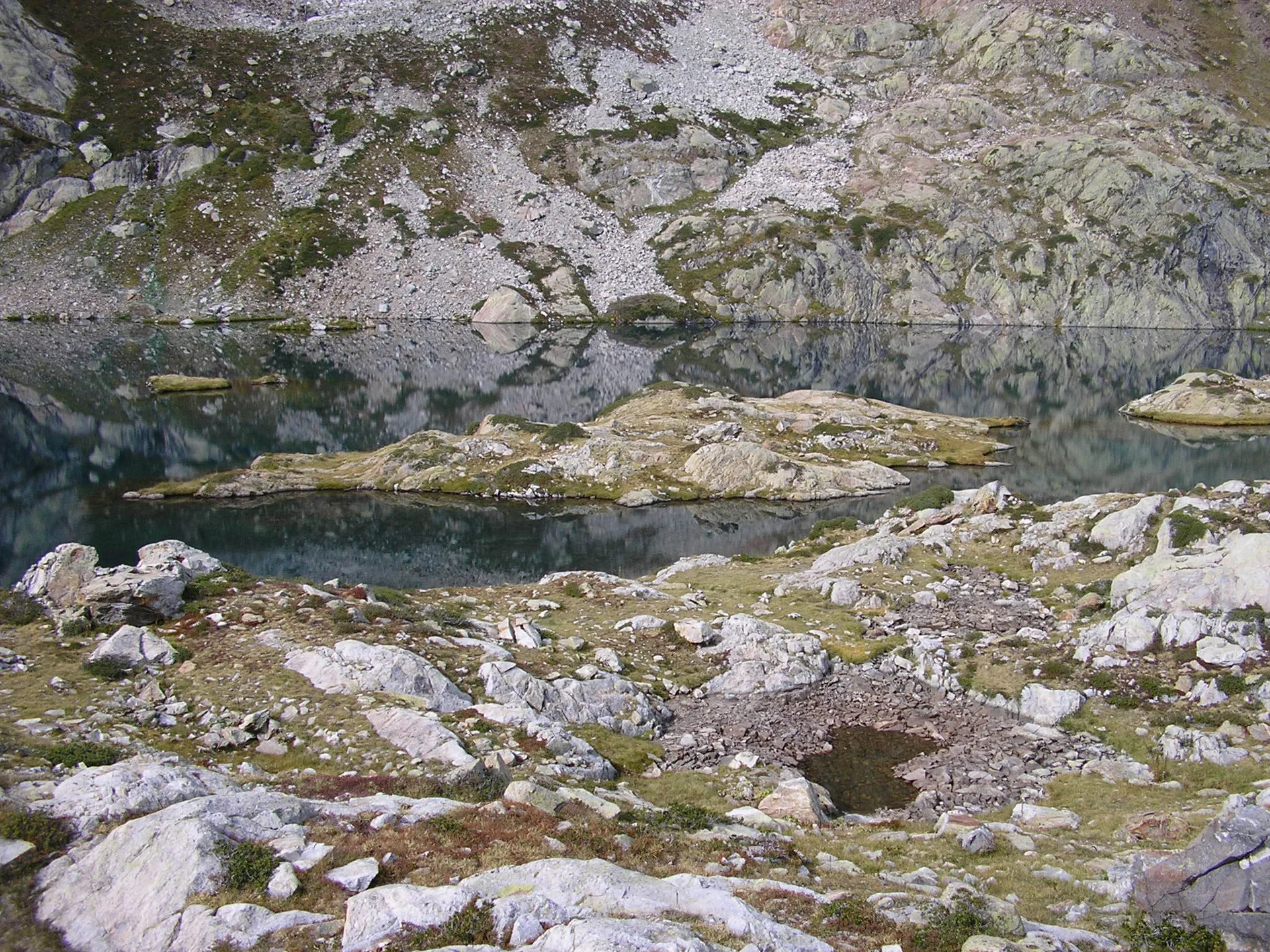 Lac Nègre à Valdeblore — À 3,8 km du lac
