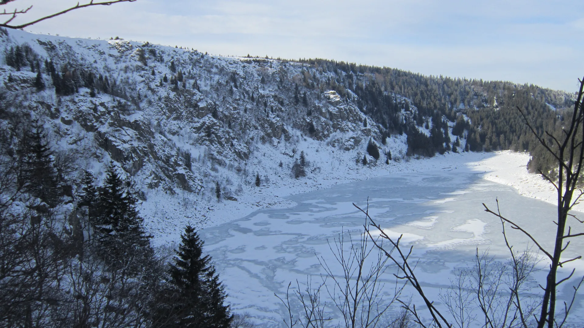 Lac Noir à Orbey — À 1,5 km du lac