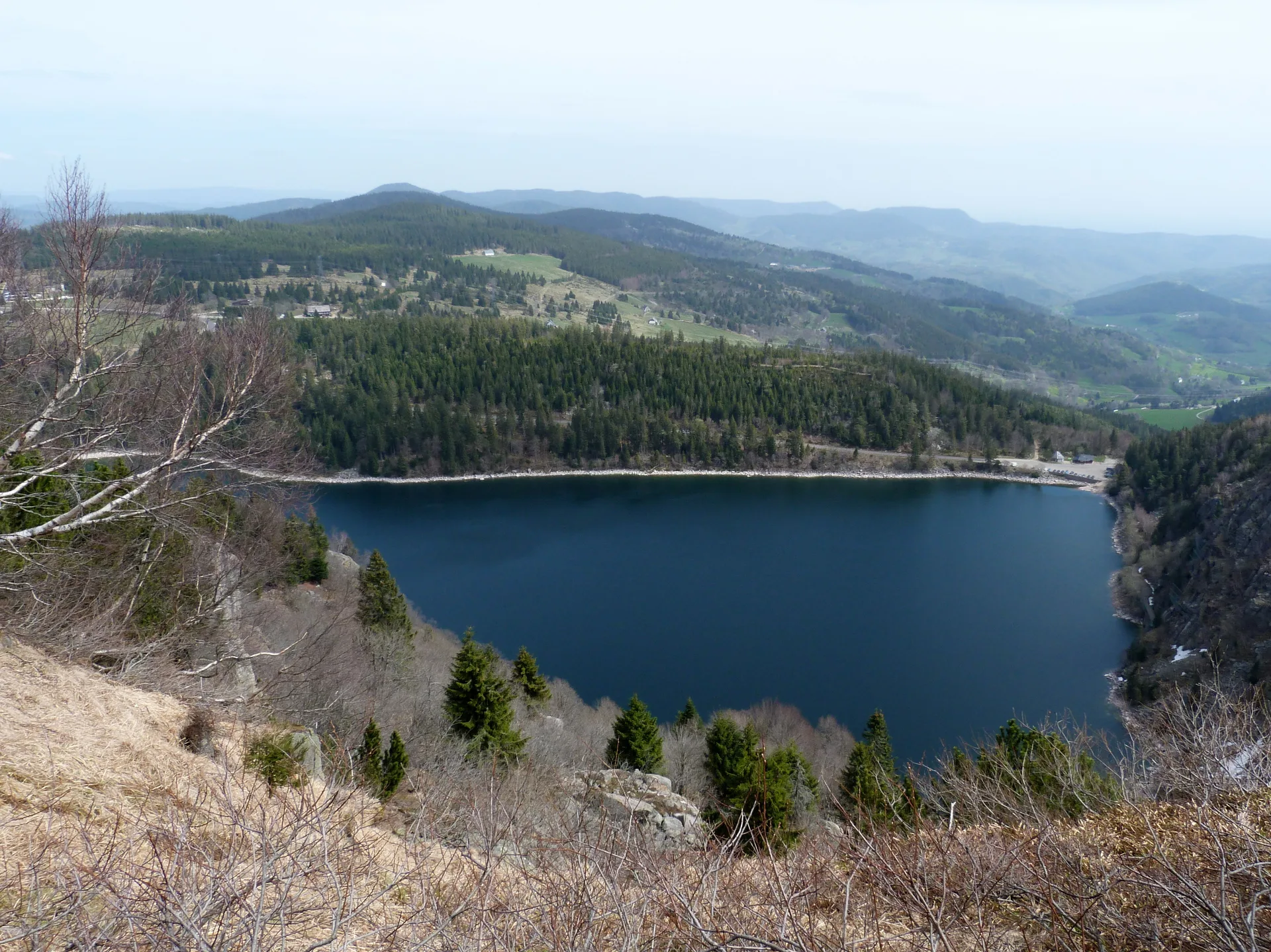 Lac Noir à Orbey — À 1,6 km du lac