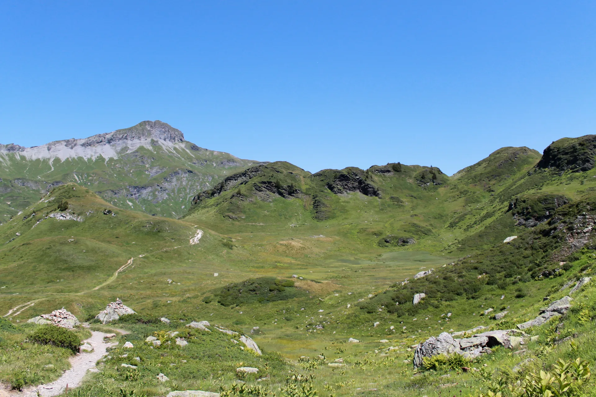 Lac Pormenaz à Passy — À 300 m du lac