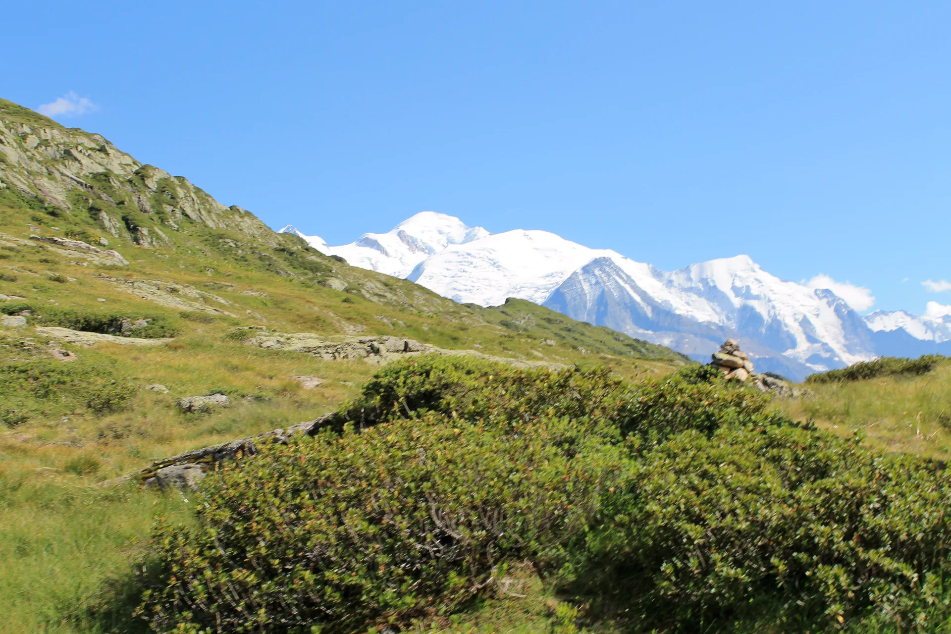 Lac Pormenaz à Passy — À 545 m du lac