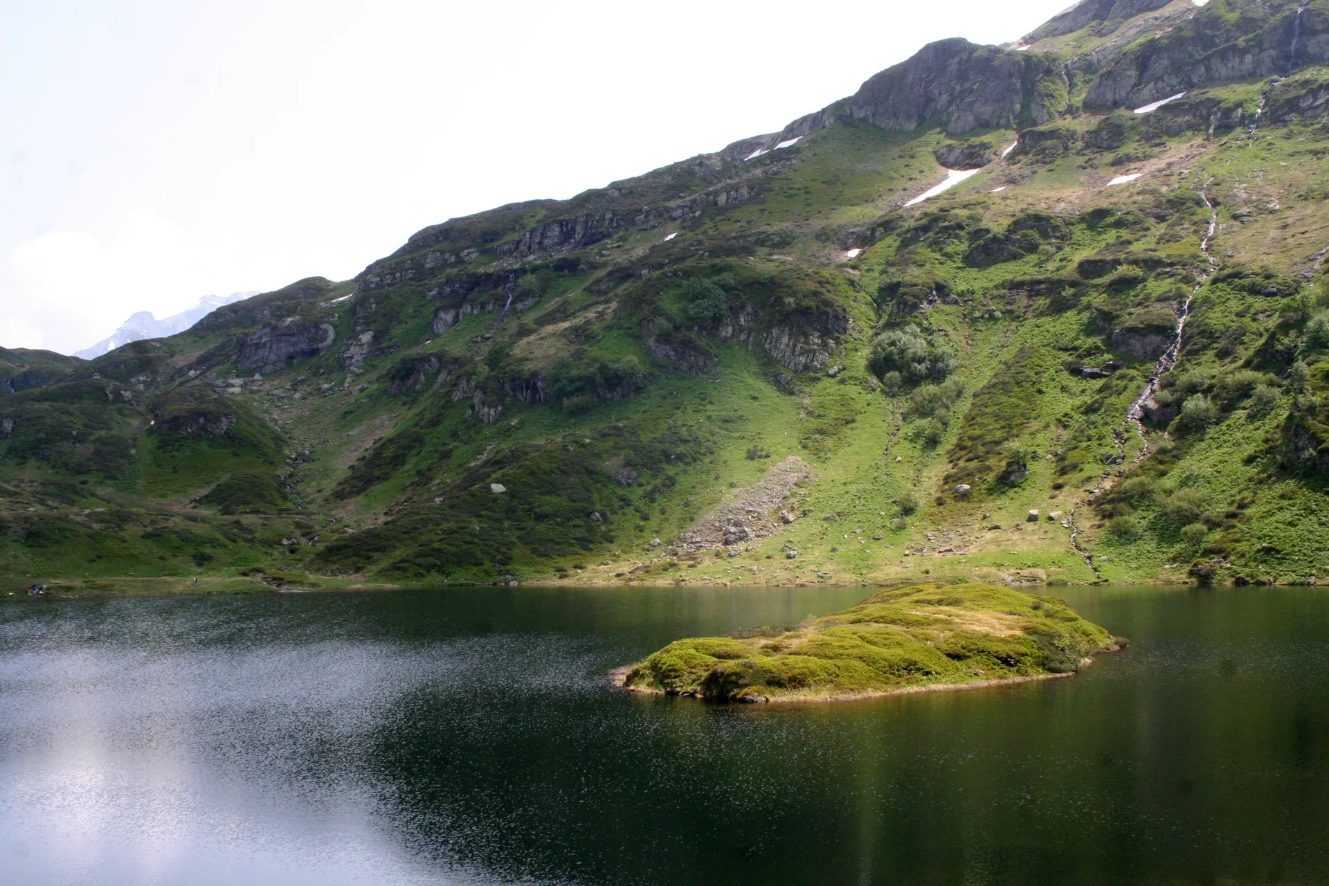 Lac Pormenaz à Passy — Sur le lac