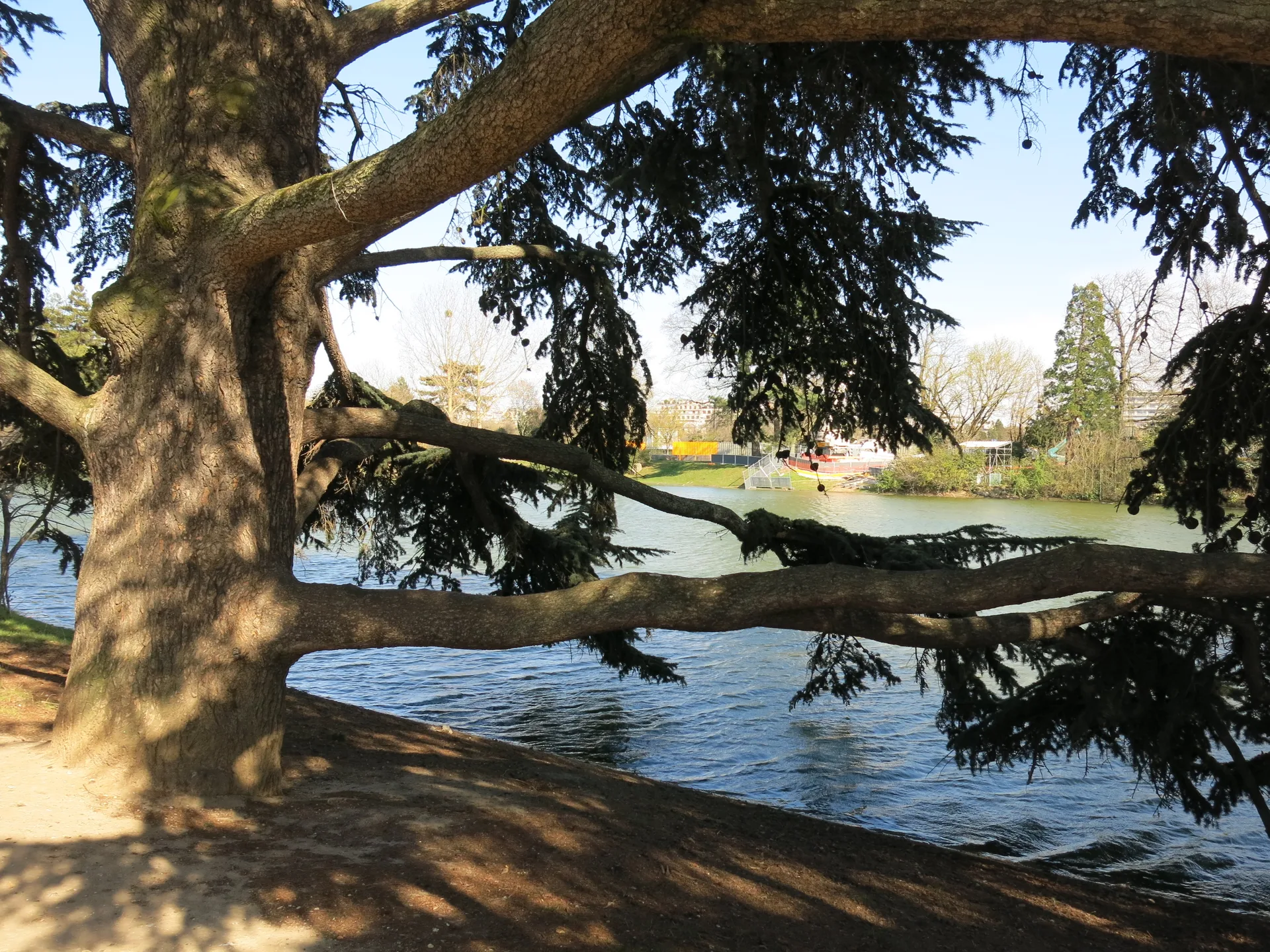 Lac Supérieur à Paris — Sur le lac