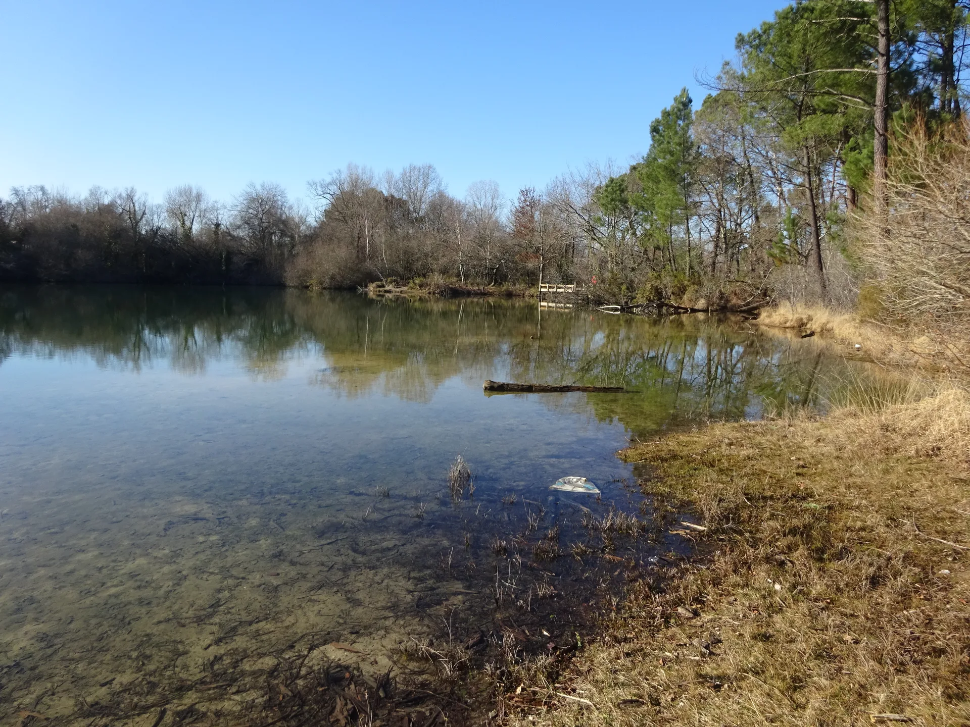 Lac Vert à Canéjan — À 3,5 km du lac