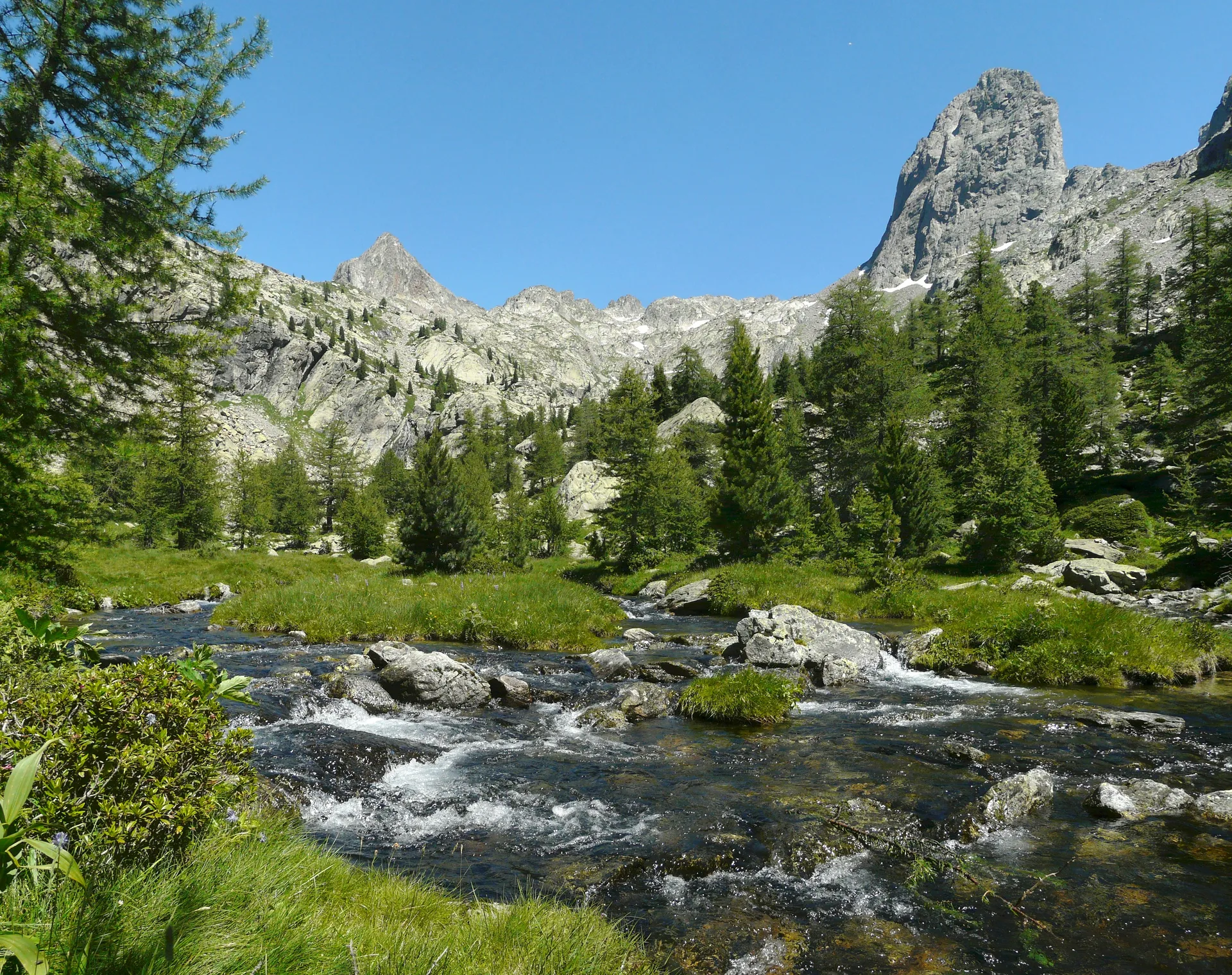 Lacs Bessons à Saint-Martin-Vésubie — À 1,5 km du lac