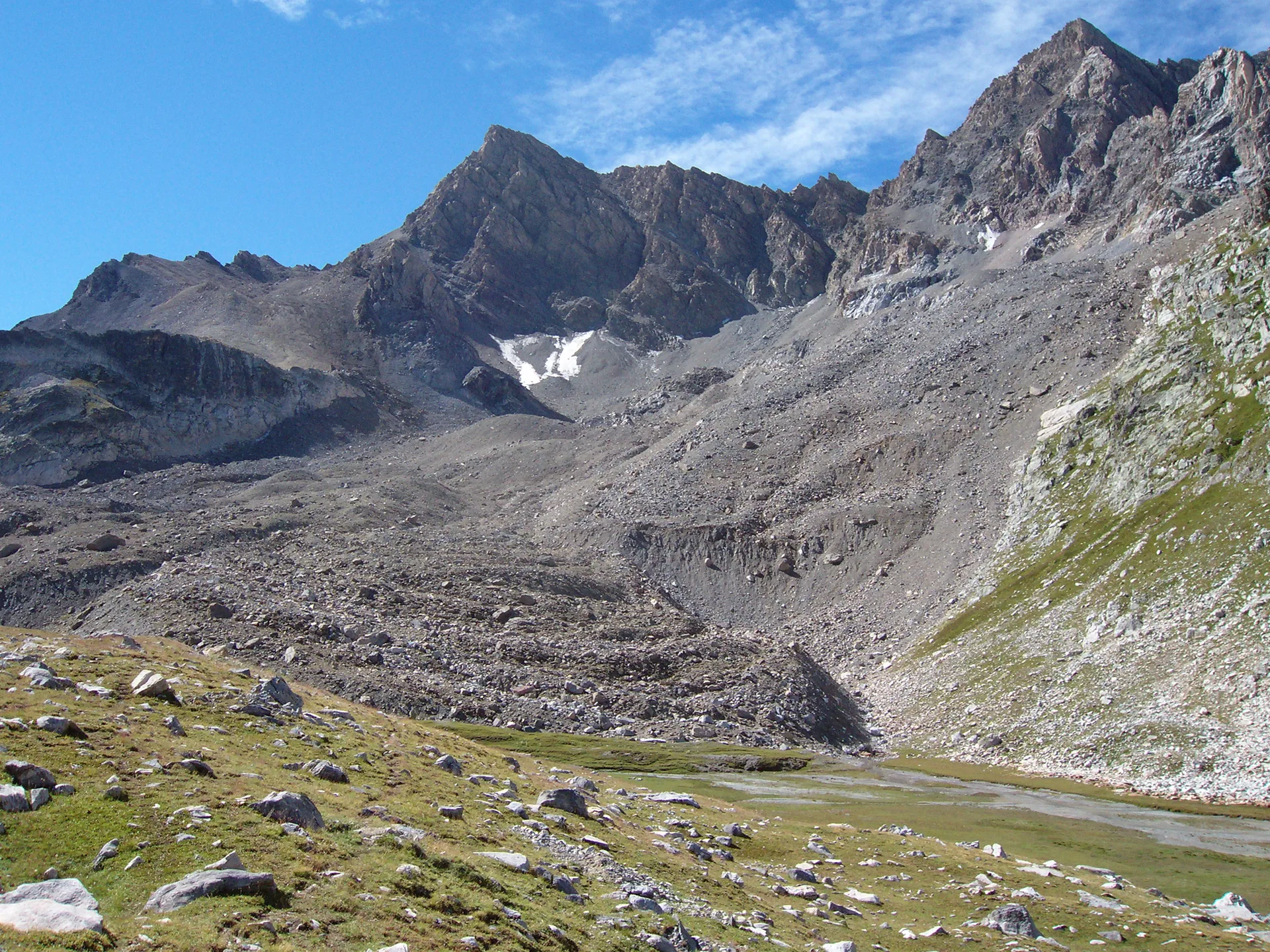 Lacs de Marinet à Saint-Paul-sur-Ubaye — Sur le lac