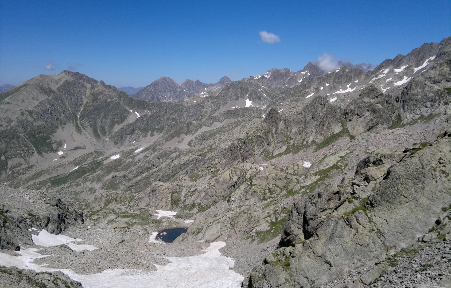 Lacs de Prals à Saint-Martin-Vésubie — À 2,3 km du lac