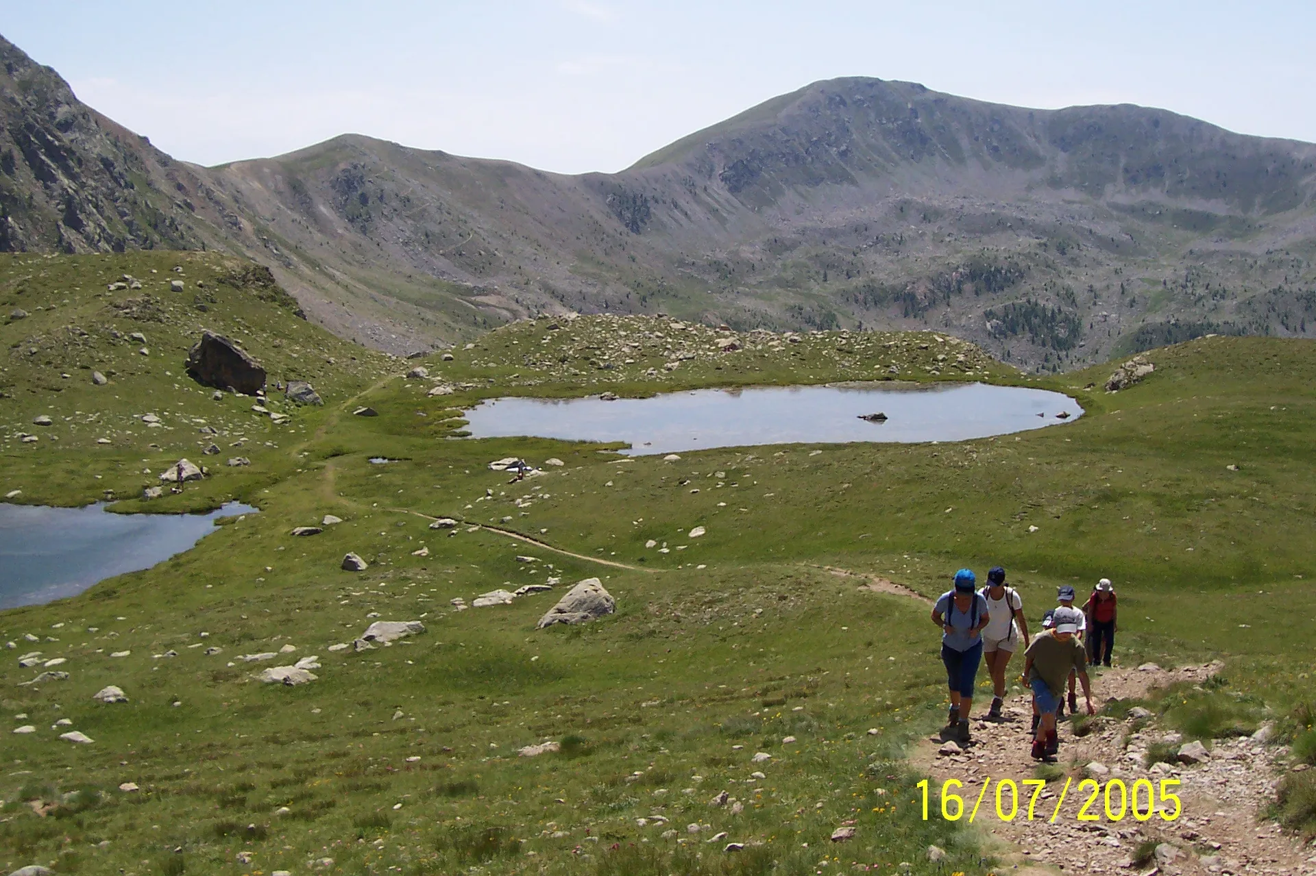 Lacs de Prals à Saint-Martin-Vésubie — À 384 m du lac