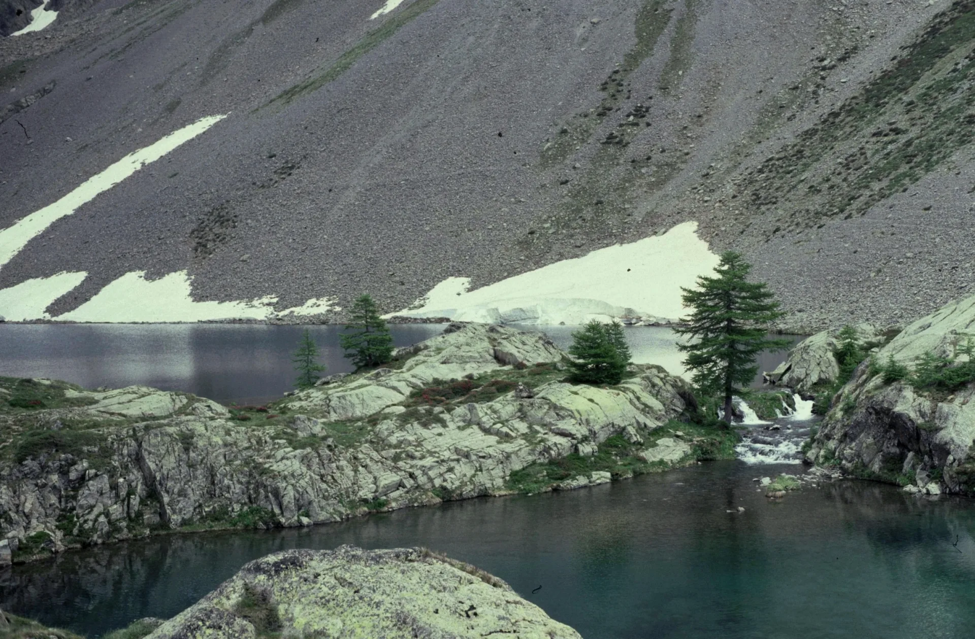 Lacs de Vens à Saint-Étienne-de-Tinée — À 573 m du lac