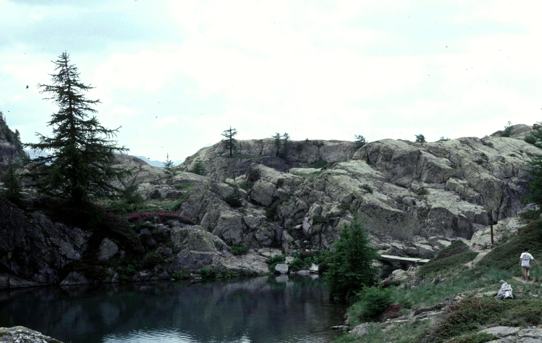 Lacs de Vens à Saint-Étienne-de-Tinée — À 663 m du lac