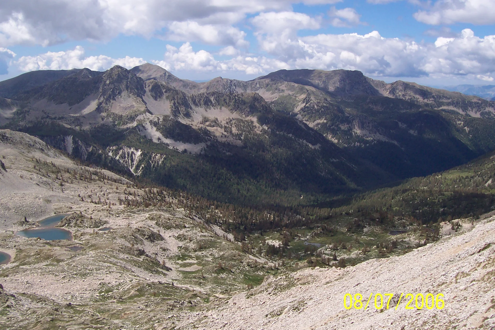Lacs des Bresses à Valdeblore — À 980 m du lac