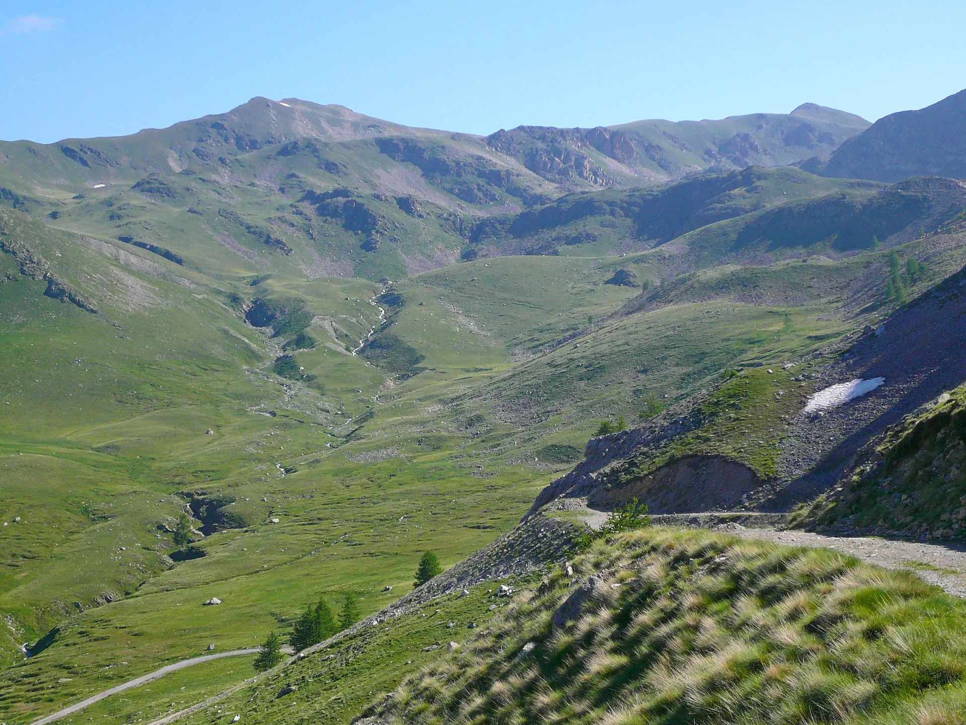 Lacs des Millefonts à Valdeblore — À 1,4 km du lac