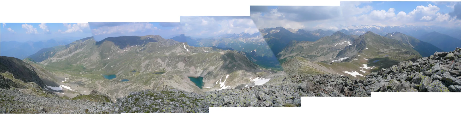 Lacs des Millefonts à Valdeblore — À 1,0 km du lac