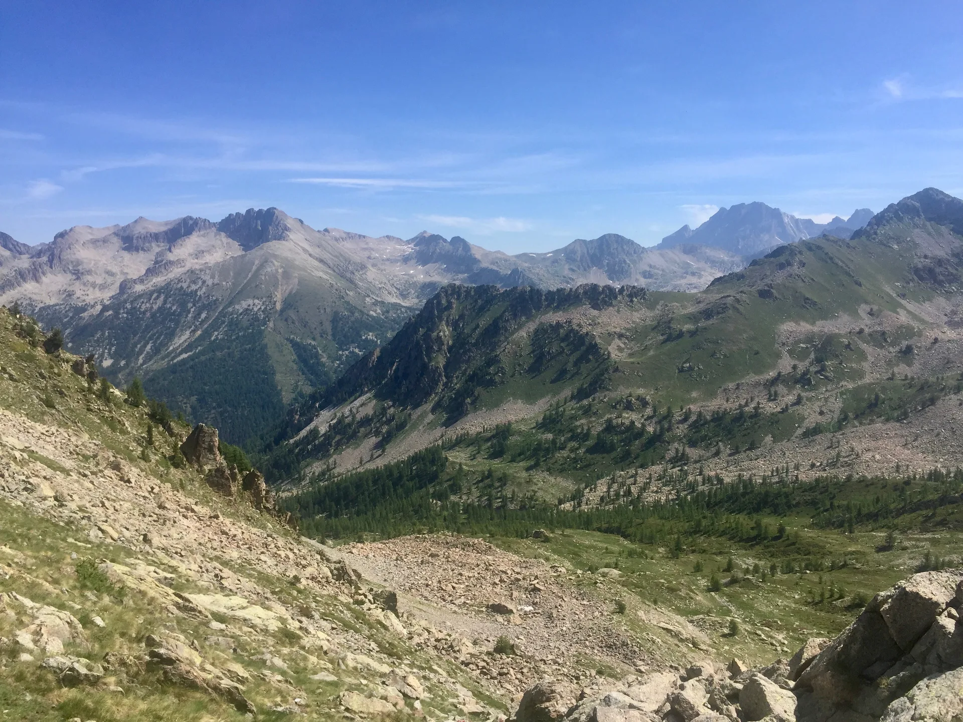 Lacs des Millefonts à Valdeblore — À 1,0 km du lac