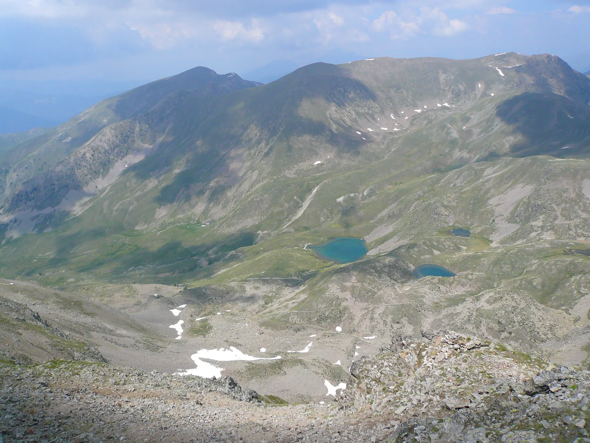 Lacs des Millefonts à Valdeblore — À 1,1 km du lac