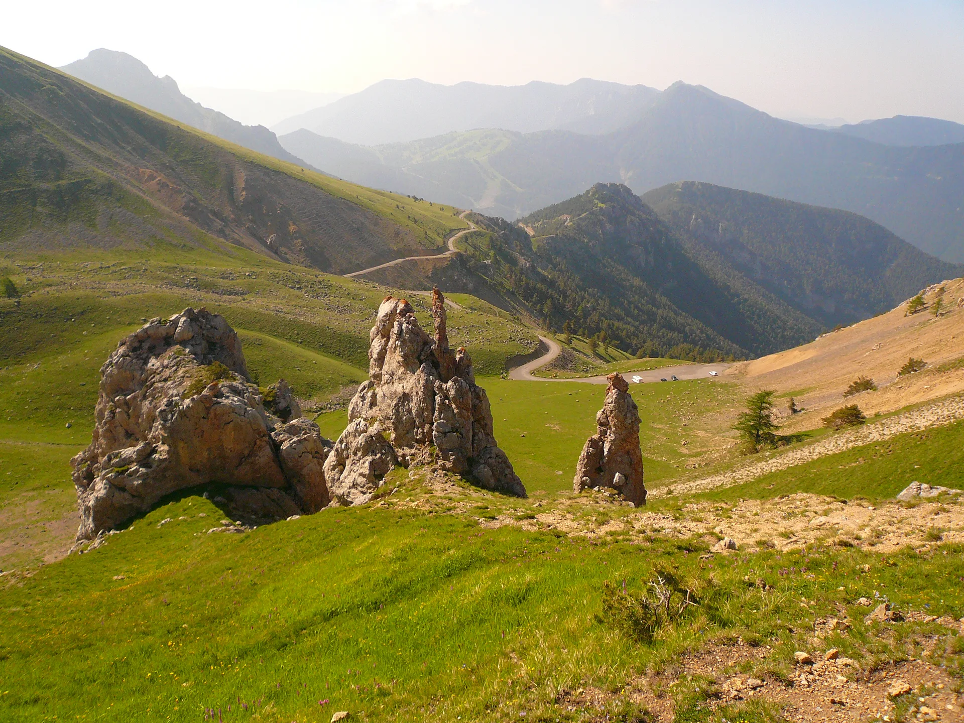Lacs des Millefonts à Valdeblore — À 1,2 km du lac