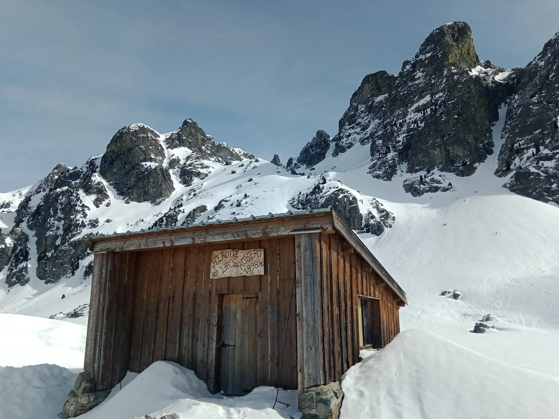 Lacs Robert à Chamrousse — Sur le lac