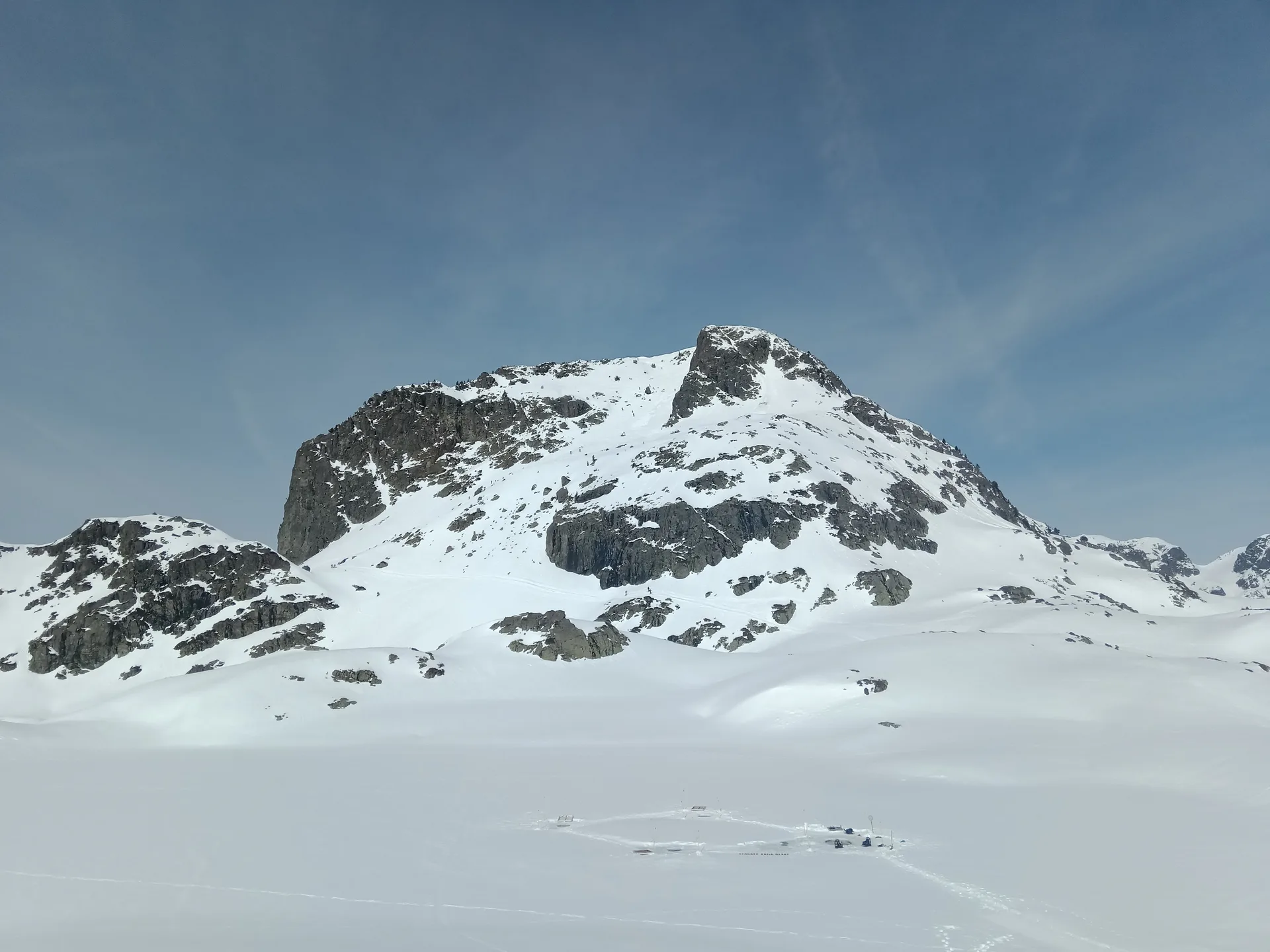 Lacs Robert à Chamrousse — Sur le lac