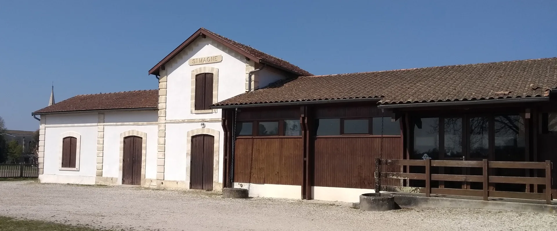 Le lac de Lamothe à Hostens — À 2,7 km du lac