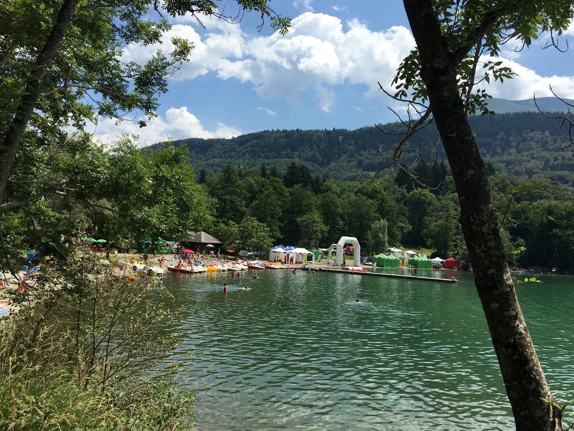 le lac Mort à Laffrey — À 682 m du lac