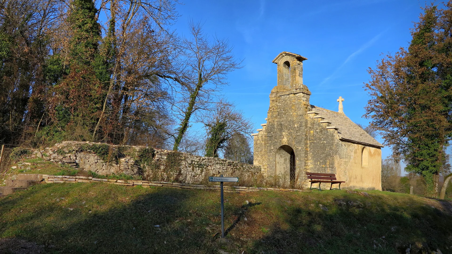 Les Ballastieres de Valleroy à Thurey-le-Mont — À 1,4 km du lac