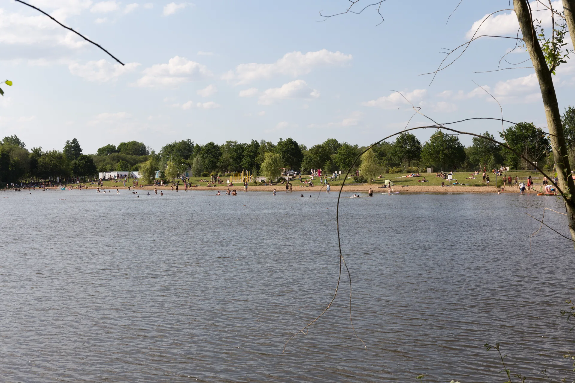 Les etangs d'Apigne à Rennes — À 718 m du lac