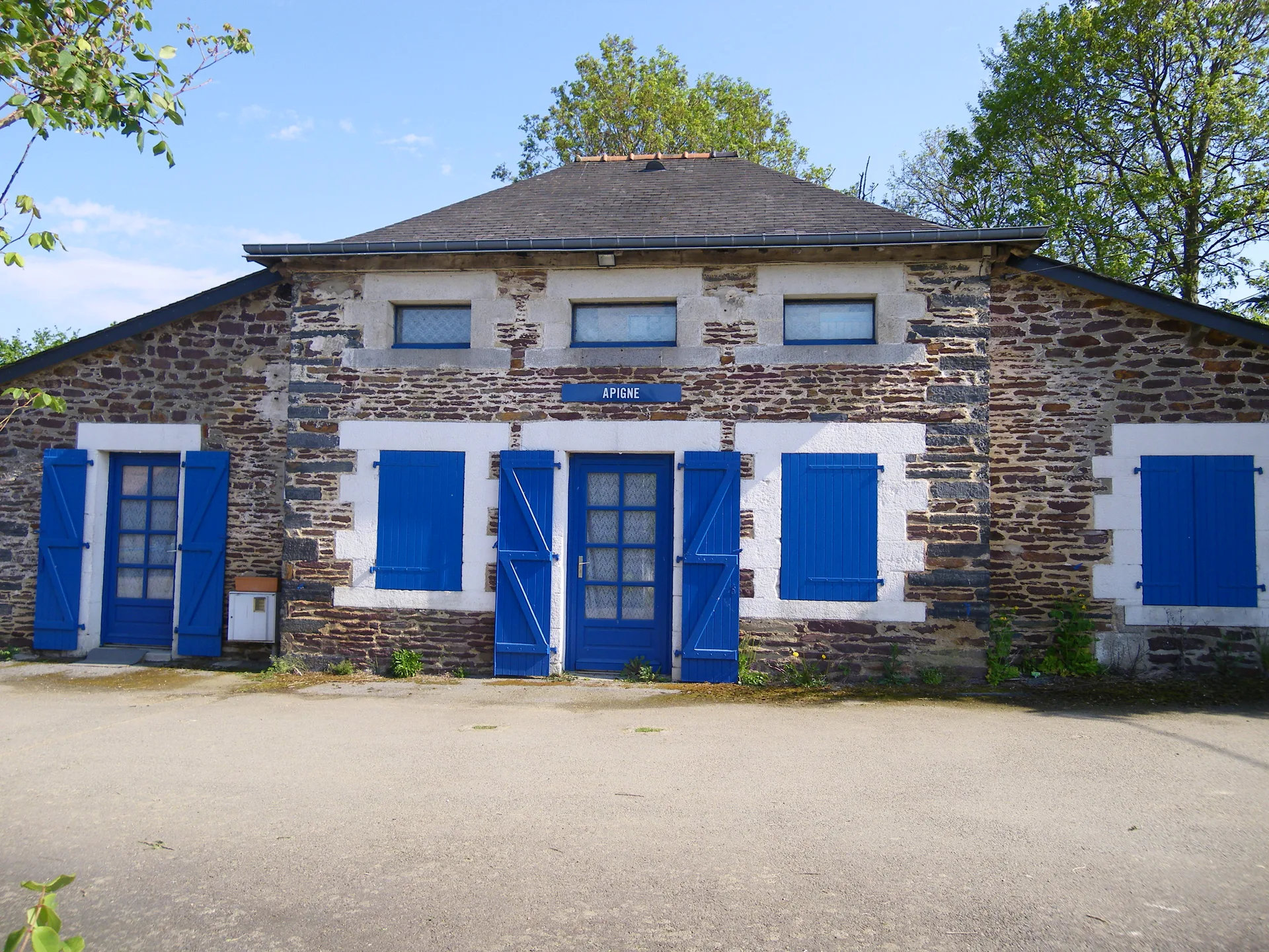 Les etangs d'Apigne à Rennes — À 446 m du lac