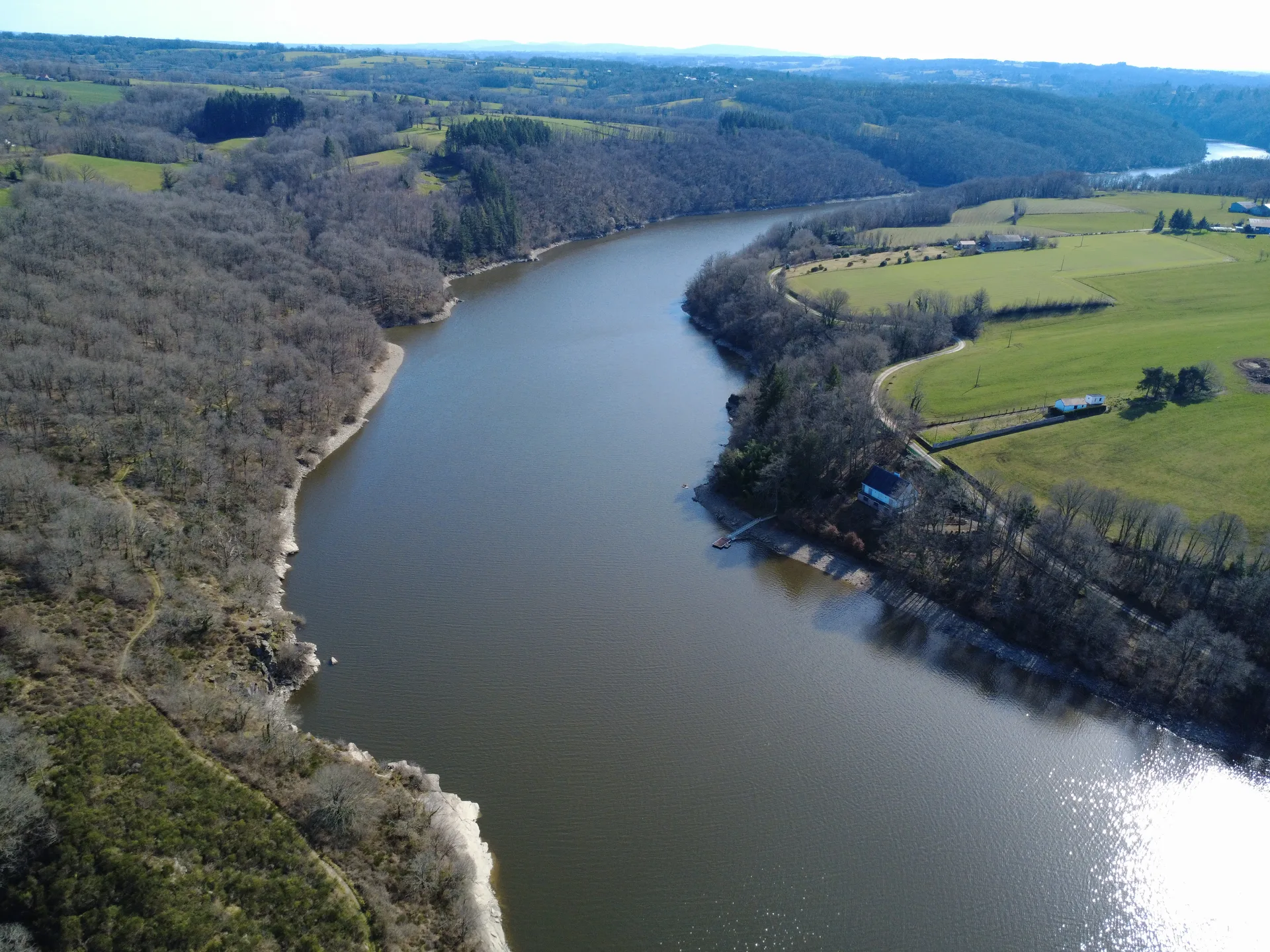 Pilmongin à Crozant — À 247 m du lac