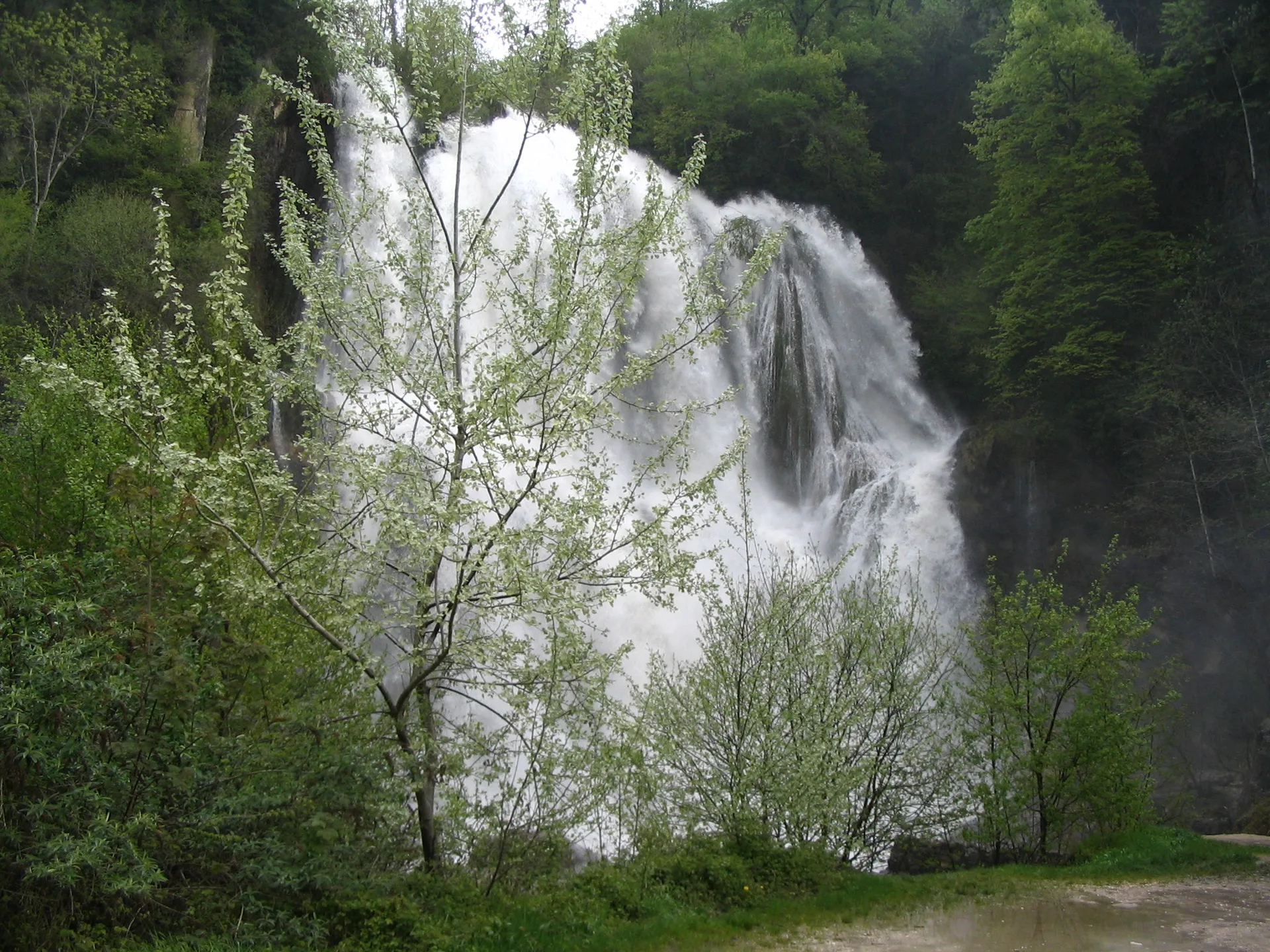 Plan d'eau de Glandieu à Brégnier-Cordon — À 1,3 km du lac