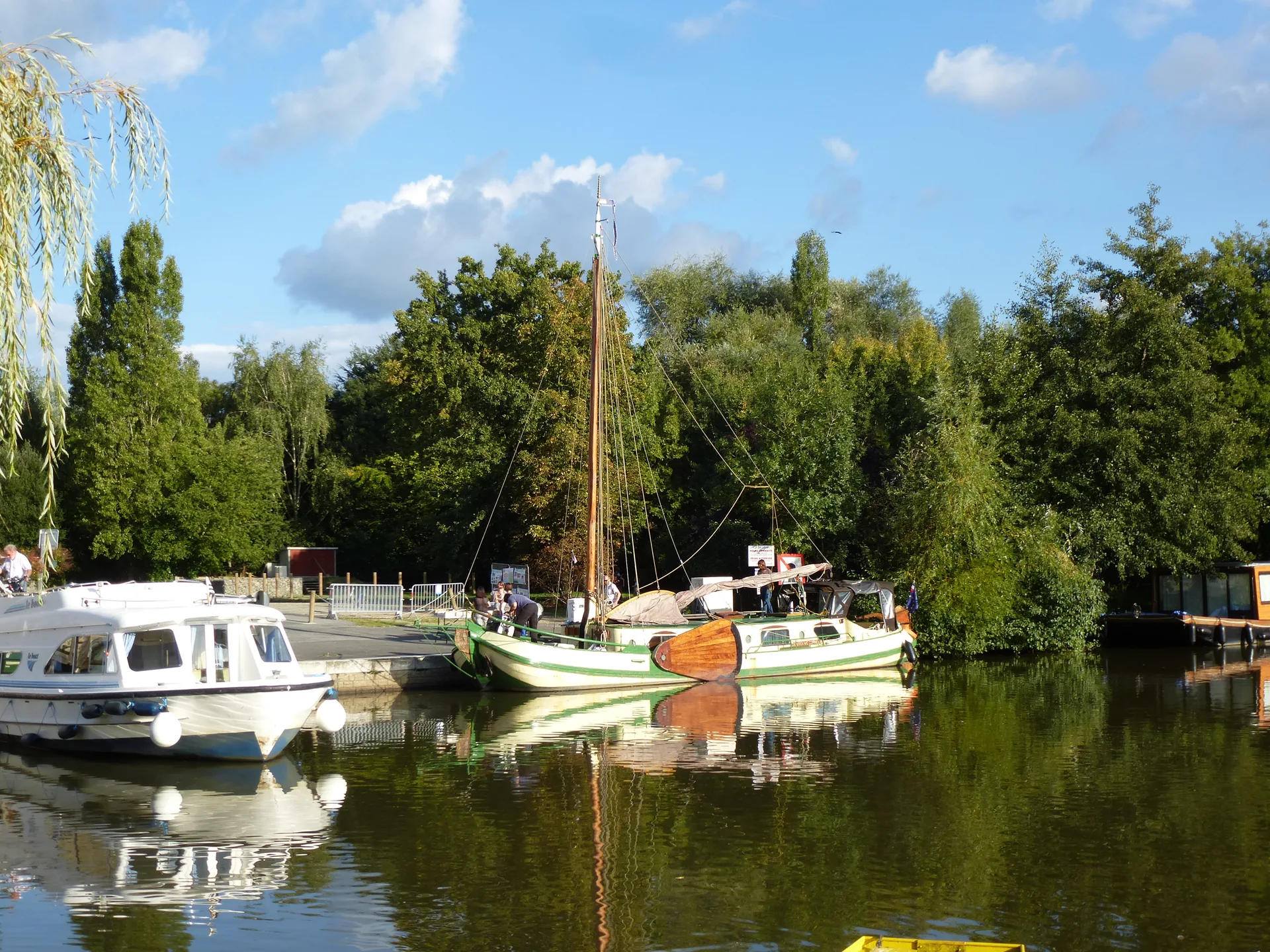 Plan d'eau de Nort sur Erdre à Nort-sur-Erdre — Sur le lac